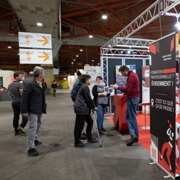 Le salon valaisan des formations et métiers. Martigny. Jeudi 9 mars 2023